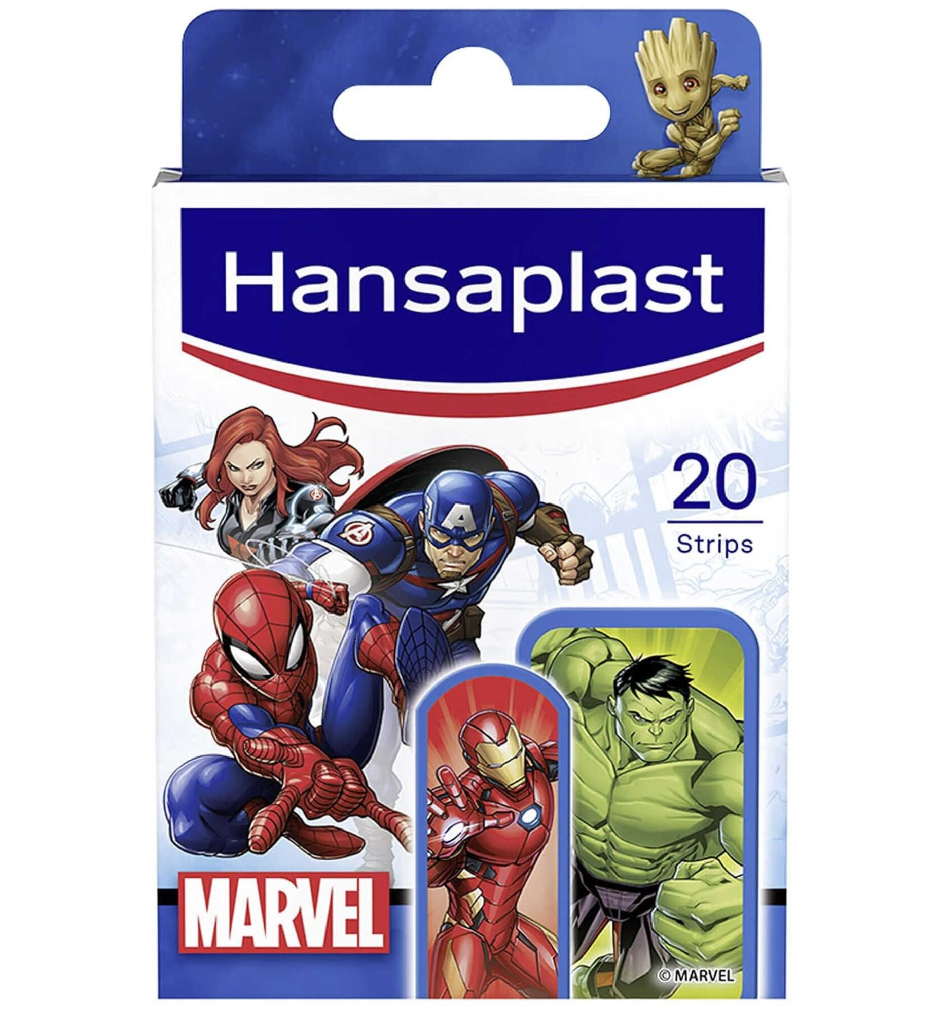 20er Pack Hansaplast Marvel Kinderpflaster wasserabweisend ab 1,59€ statt 2,49€ 20er Pack Hansaplast Marvel Kinderpflaster wasserabweisend ab 1,59€ statt 2,49€