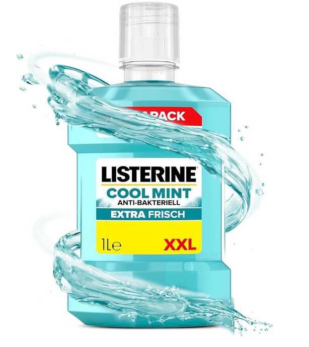[Prime Spar Abo] LISTERINE Cool Mint Mundwasser 1000 ml   3,87€ statt 8,82€