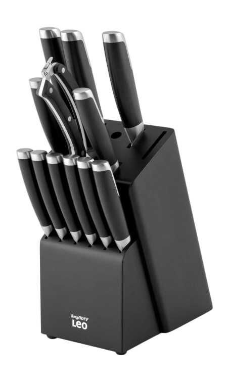 BergHOFF Leo Graphite Messerblock | 13-teilig BergHOFF Leo Graphite Messerblock | 13 teilig
