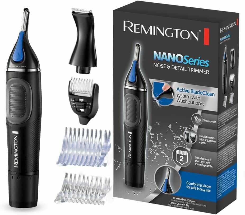 Remington Multi  Haarschneidemaschine [Nasenhaartrimmer, Ohrenhaartrimmer, Augenbrauenrasierer, Barttrimmer]  Für 14,99€ PVG 17,99€