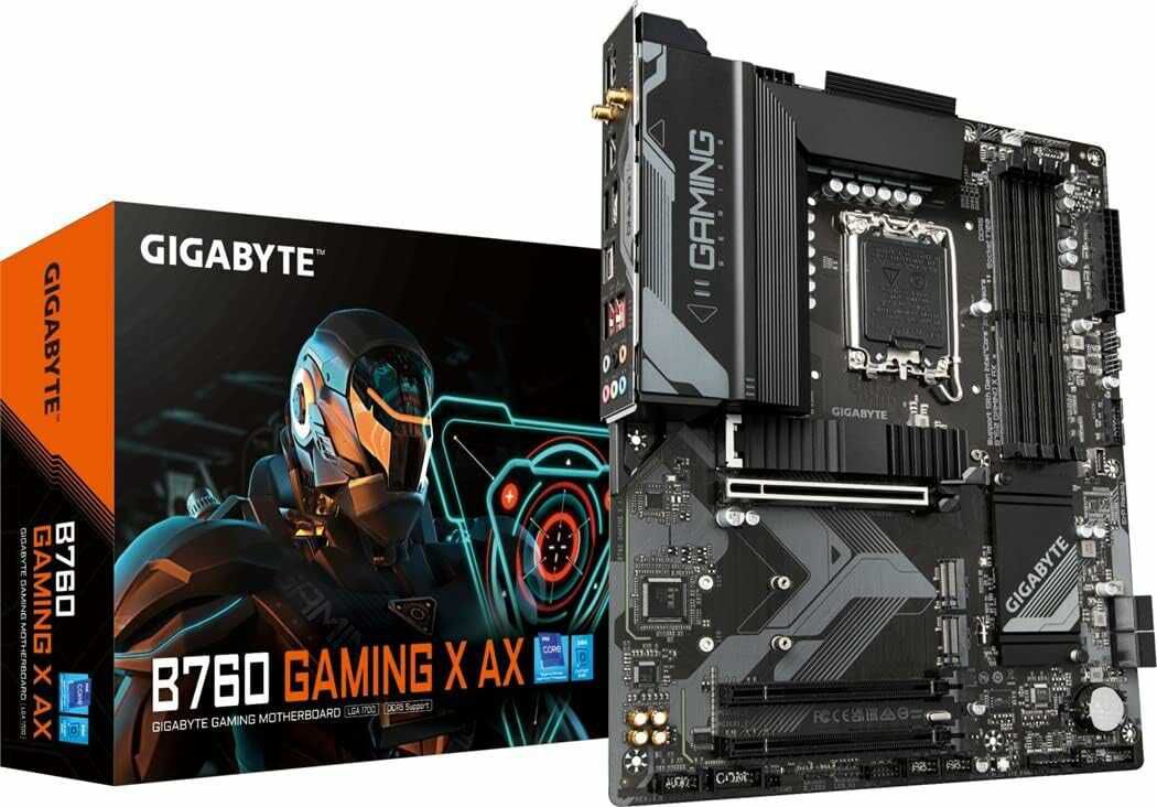 Gigabyte B760 Gaming X AX DDR5 Mainboard 132,59€ statt  152,19€