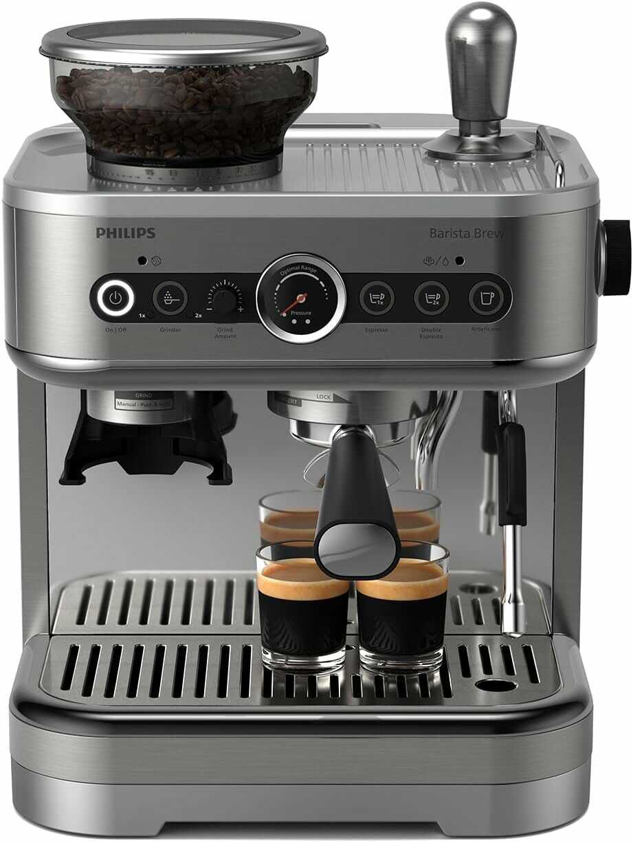 Philips Barista Brew Halbautomatische Espressomaschine (PSA3218/01) 276,10€ statt 375€