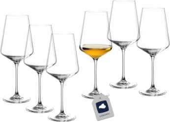 Leonardo Puccini Weißweingläser, 560 ml, 6 Stück für 19,99€ statt 28,45€
