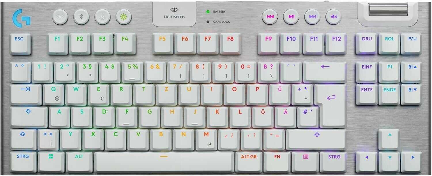 Logitech G G915 X LIGHTSPEED TKL   flache kabellose Gaming Tastatur für 132€ PVG 155€