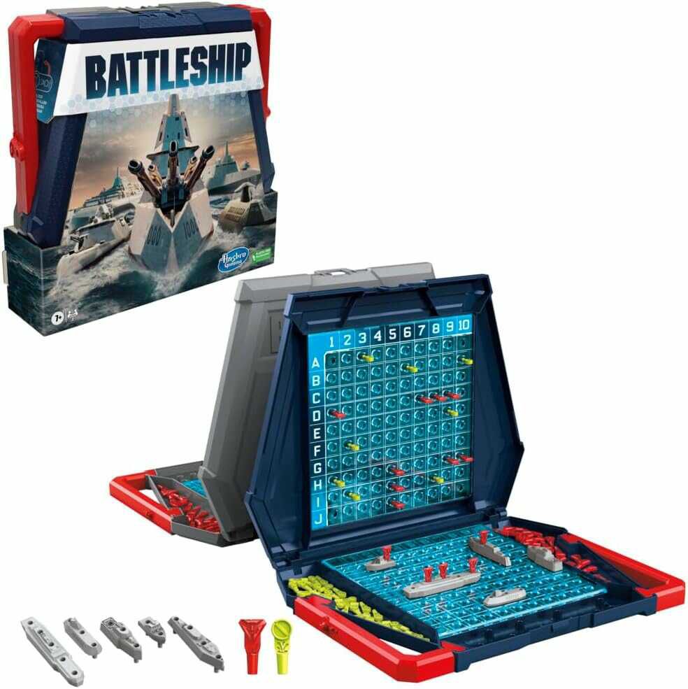 Hasbro Battleship Klassisches Brettspiel, spannendes Strategiespiel für Kinder ab 7 Jahren für 17,98€ PVG 29,01€