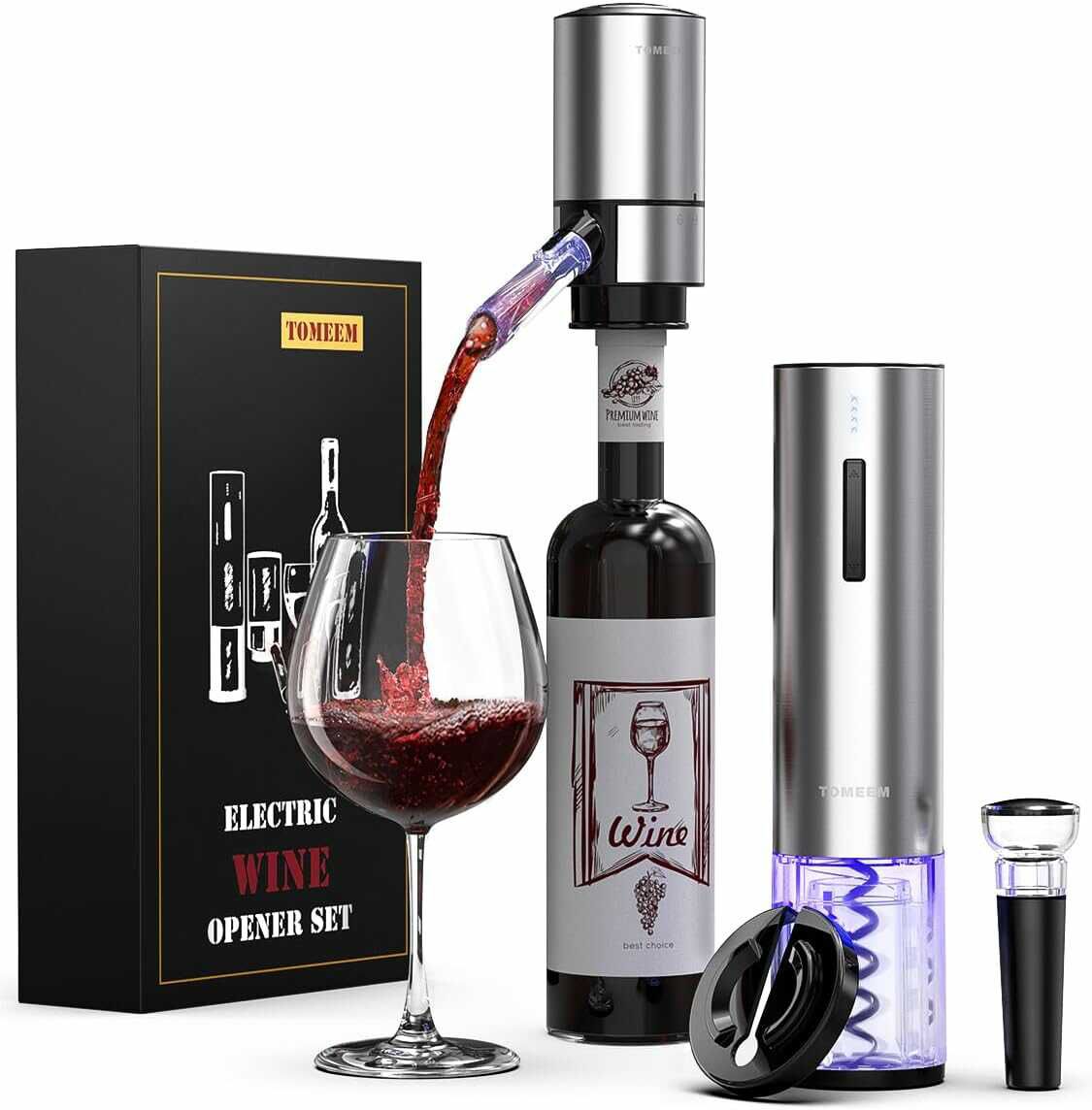 Elektrischer Weinöffner Set 24,99€ statt 49,99€