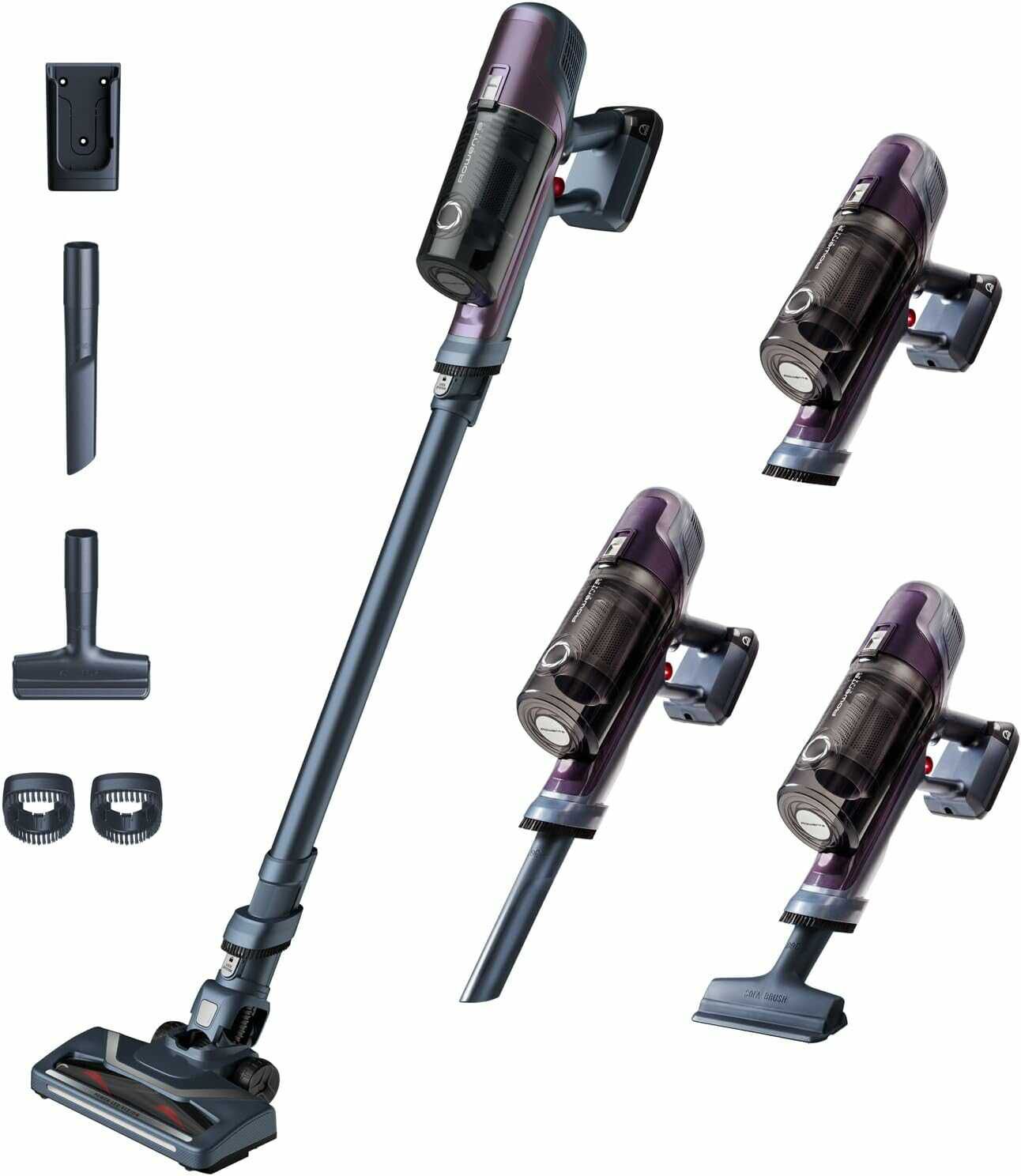 Rowenta X Pert 6.60 Essential Akkustaubsauger Violett/Schwarz 119,99€ statt  139,98€