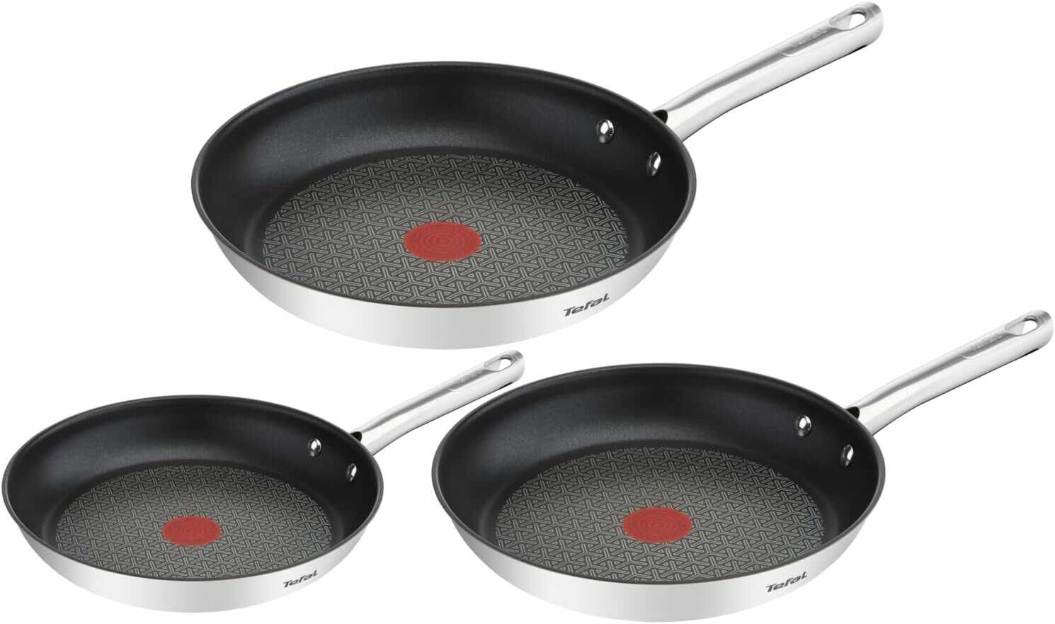 Tefal Duetto 3 teiliges Pfannenset 20,24 und 28 cm 50,39€ statt  59,73€
