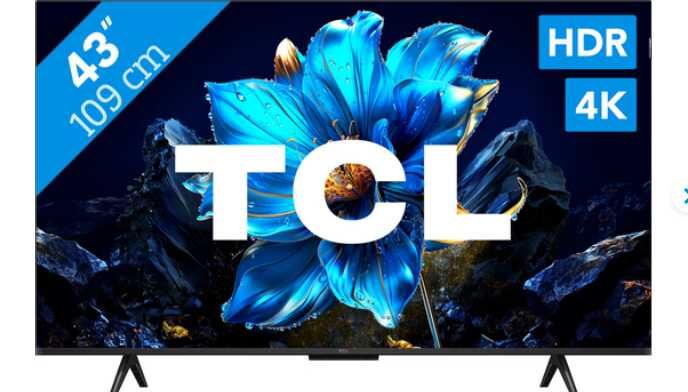 TCL QLED 43 Zoll 4K 43P71KX1 43P7K 249€ statt 297,89€