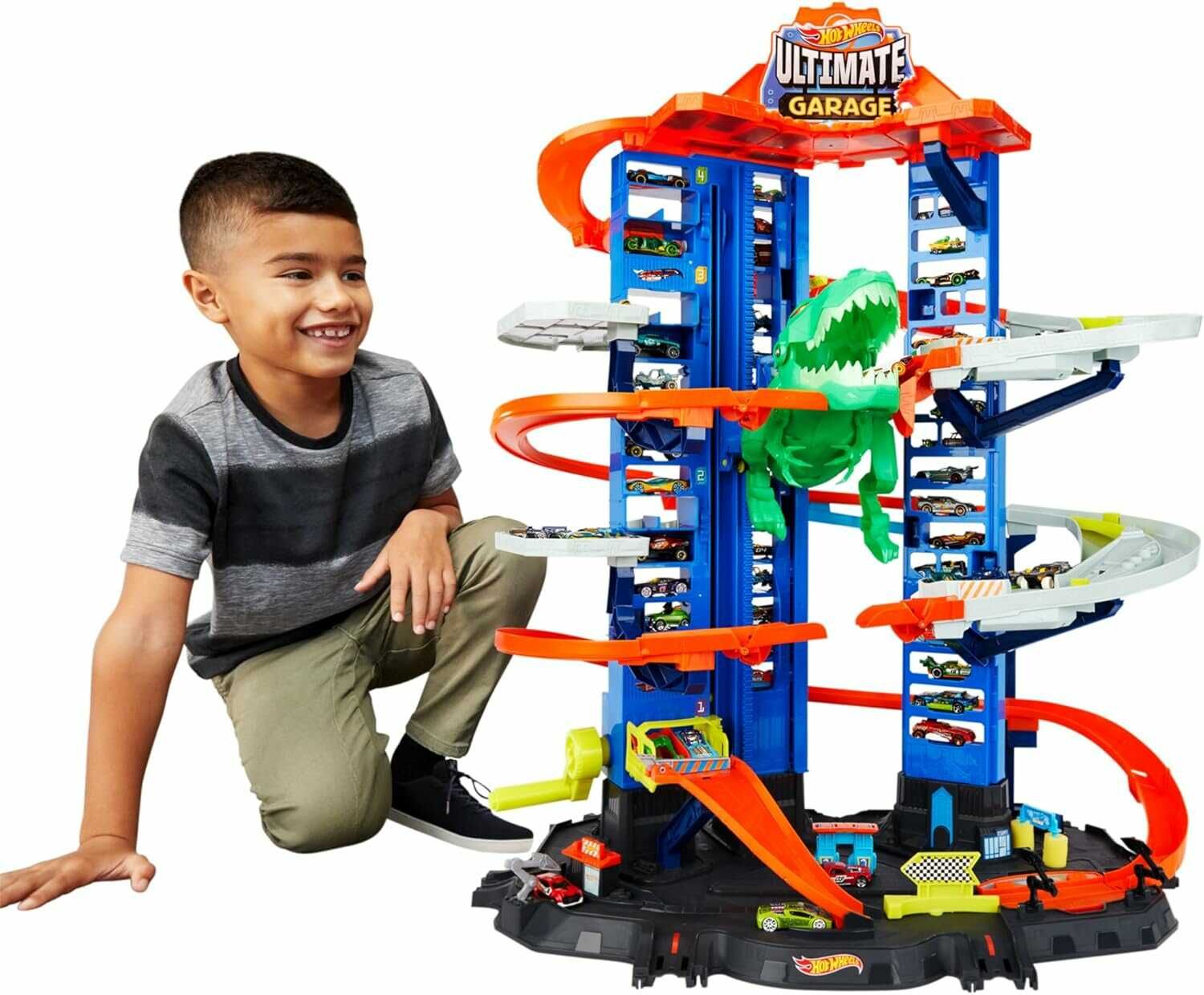 Hot Wheels Ultimate Garage mit Robo-T-Rex GJL14 101,99€ statt 114,49€ Hot Wheels Ultimate Garage mit Robo T Rex GJL14 101,99€ statt 114,49€