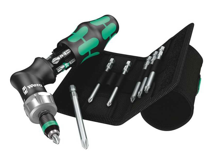 Wera Kraftform Kompakt Pistol RA 4, 13 teilig   44,99€ statt 55,01€