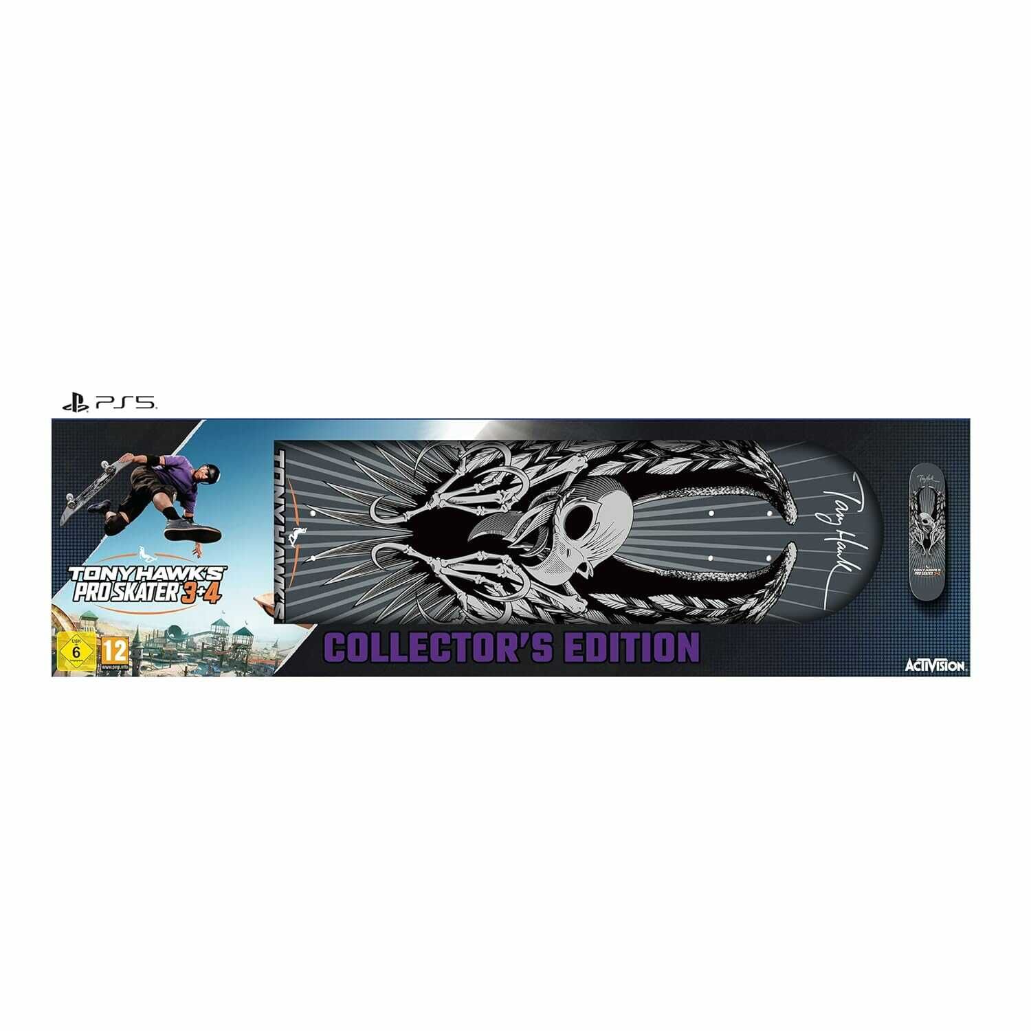 Tony Hawks Pro Skater 3 + 4 Collectors Edition   inkl. Skateboard Deck 73,74€ statt 111€