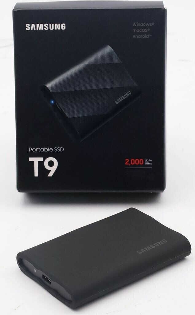 Samsung Portable SSD T9 1TB USB 3.2 AES für 154,80€ inkl. Versand statt 179,80€