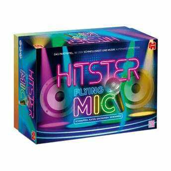 Hitster - Flying Mic Partyspiel für Erwachsene mit 225 Challenges (Müller Abholung, sonst zzgl. Versand) Hitster Flying Mic Partyspiel für Erwachsene mit 225 Challenges (Müller Abholung, sonst zzgl. Versand)