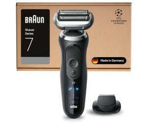 Braun Series 7 Rasierer Herren Elektrisch, Elektrorasierer mit 60 Min. Akku, Rasierapparat Aufsatz für 129,99€ PVG 169,99€