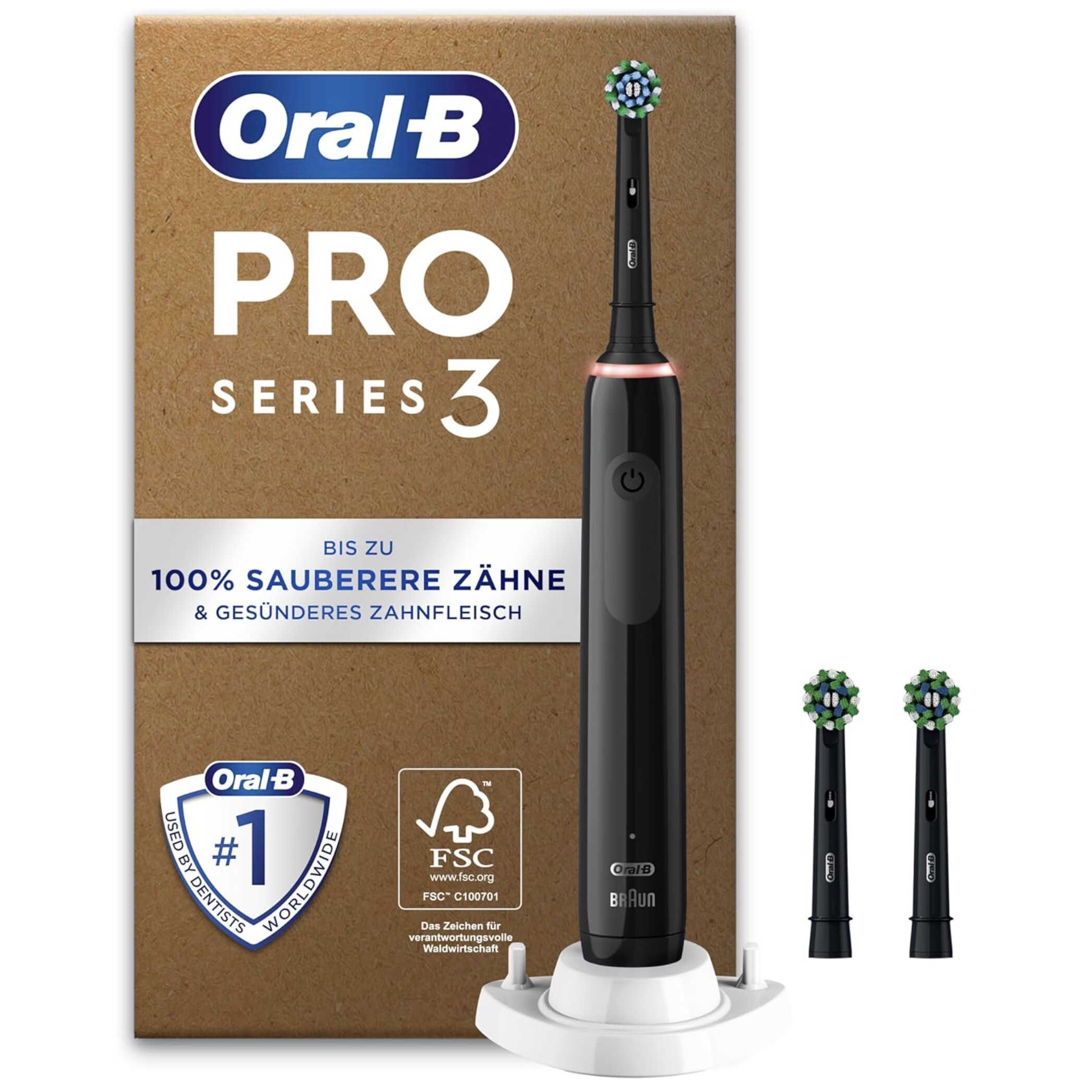 Oral B Pro Series 3 elektrische Zahnbürste für 49,99€ statt 63,90€