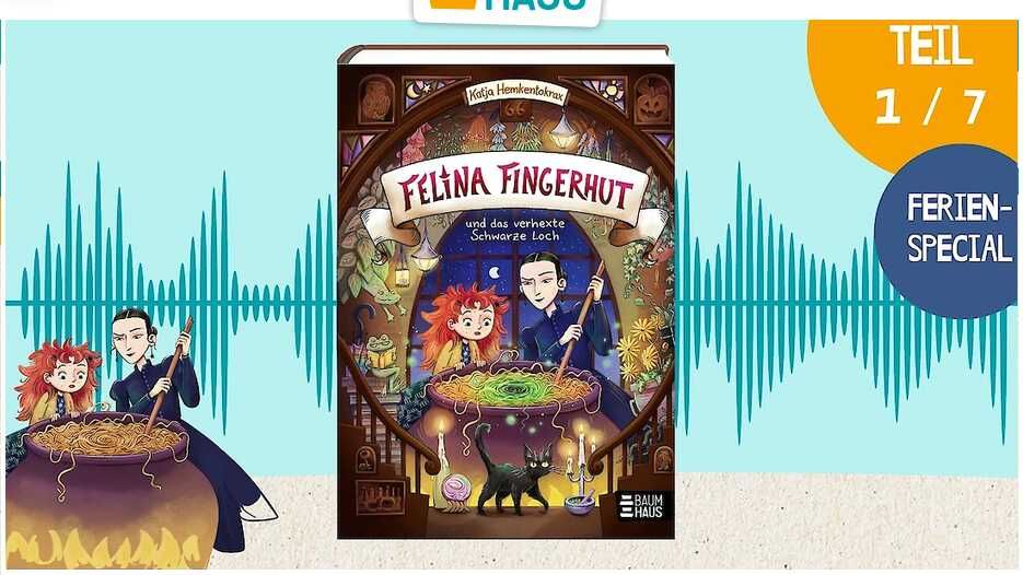 (Lübbe Audio) Felina Fingerhut und das verhexte Schwarze Loch | Hörbuch in 7 Teilen | aktuell Teil 1-4 | BaumhausBande (Lübbe Audio) Felina Fingerhut und das verhexte Schwarze Loch | Hörbuch in 7 Teilen | aktuell Teil 1 4 | BaumhausBande