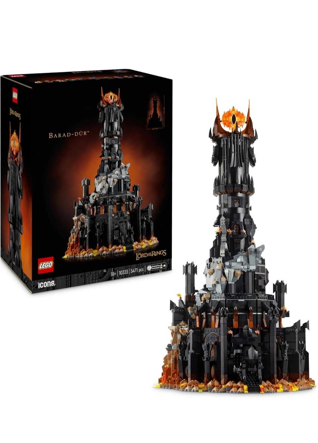 LEGO Icons Der Herr der Ringe: Barad-dûr LEGO Icons Der Herr der Ringe: Barad dûr