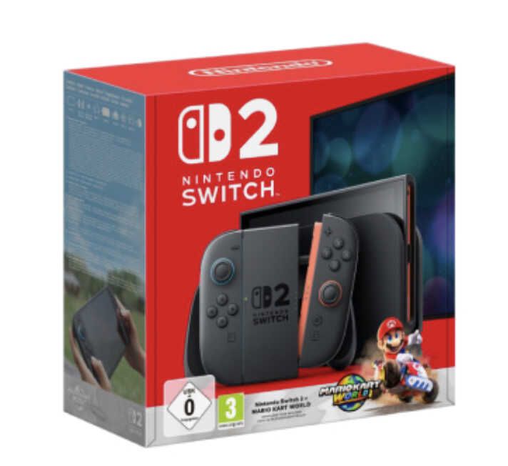 Nintendo Switch 2 inkl. Mario Kart World für 49€ + Otelo Allnet/SMS Flat 50GB 5G für 19,99€/Monat