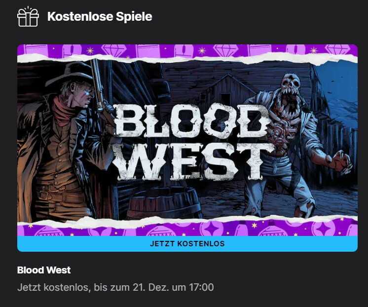 Blood West (PC Spiel) KOSTENLOS im EPIC GAMES STORE Blood West (PC Spiel) KOSTENLOS im EPIC GAMES STORE