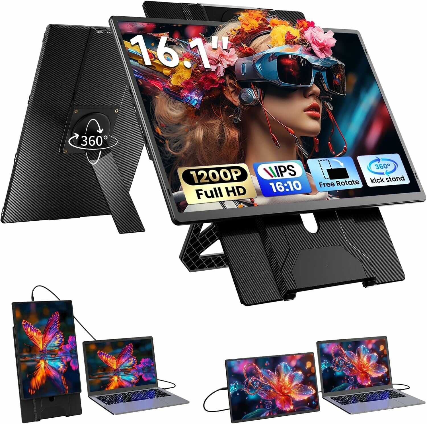 16 BlackView Laptop Bildschirm Erweiterung für 99€ statt 129,99€