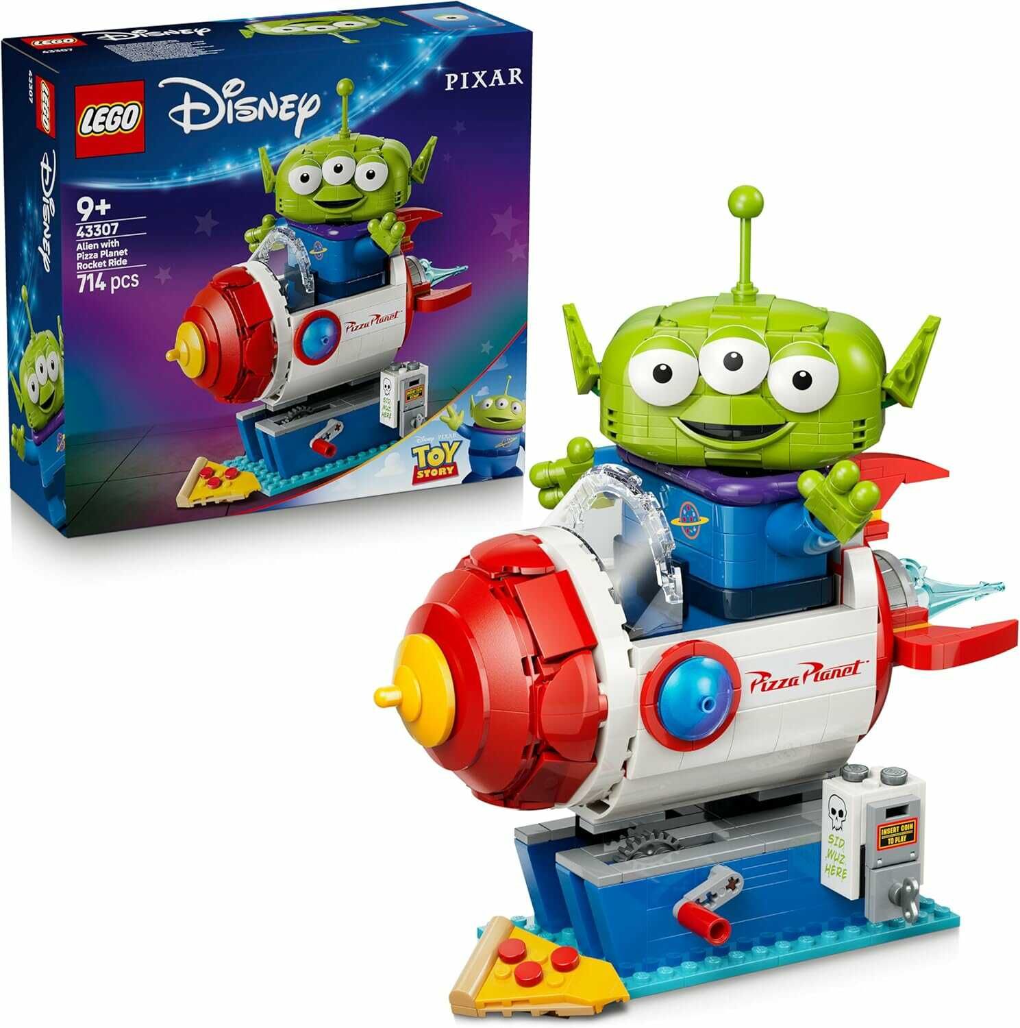 LEGO Disney Alien mit Pizza Planet Raketenfahrt (43307) 53,99€ statt 59,99€ LEGO Disney Alien mit Pizza Planet Raketenfahrt (43307) 53,99€ statt 59,99€