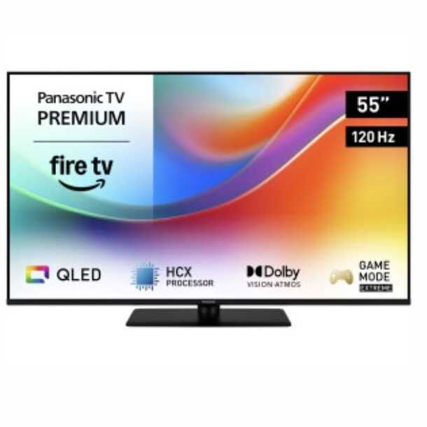 Panasonic Premium TV 55W85BEZ, W85B Serie, 55 Zoll, 4K Ultra HD QLED Smart TV für 519€ (statt 599€)
