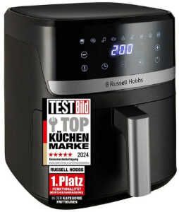 Russell Hobbs 27621-56 Heißluftfritteuse XL 5,5L für 66,49€ statt 85,89€ Russell Hobbs 27621 56 Heißluftfritteuse XL 5,5L für 66,49€ statt 85,89€
