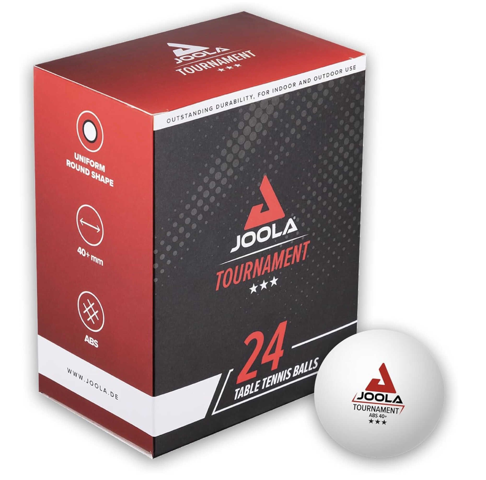24er Pack JOOLA Tischtennisbälle Tournament Selektierte 40+mm, 3-Stern für 8,90€ statt 13,90€ 24er Pack JOOLA Tischtennisbälle Tournament Selektierte 40+mm, 3 Stern für 8,90€ statt 13,90€