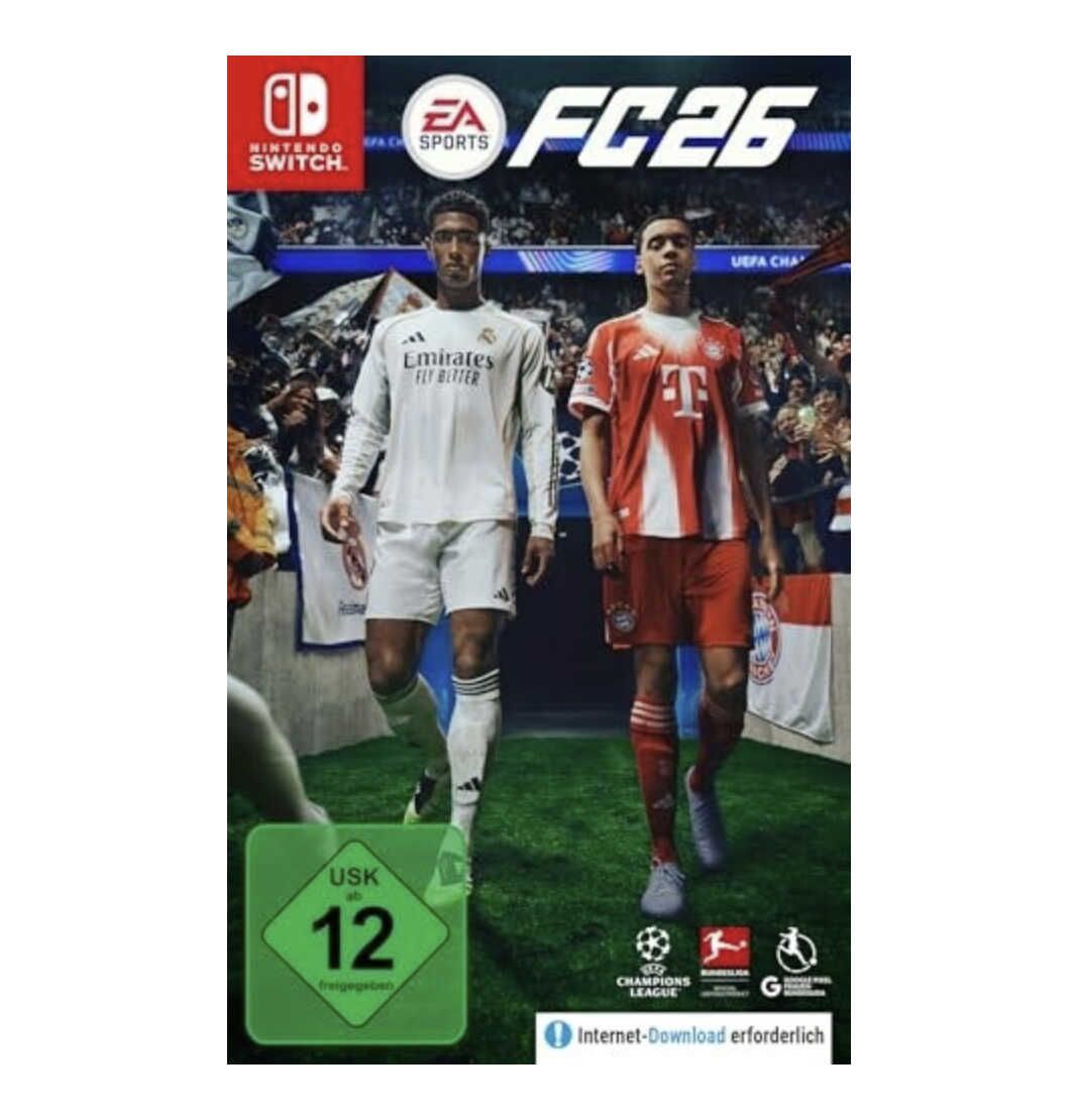 EA Sports FC 26 Switch für 21,99€ statt 29,99€ EA Sports FC 26 Switch für 21,99€ statt 29,99€