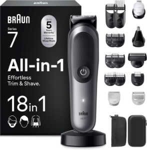 Braun All in One Series 7 Multifunktionstrimmer 18 in 1 für 82,99€ statt 114,99€