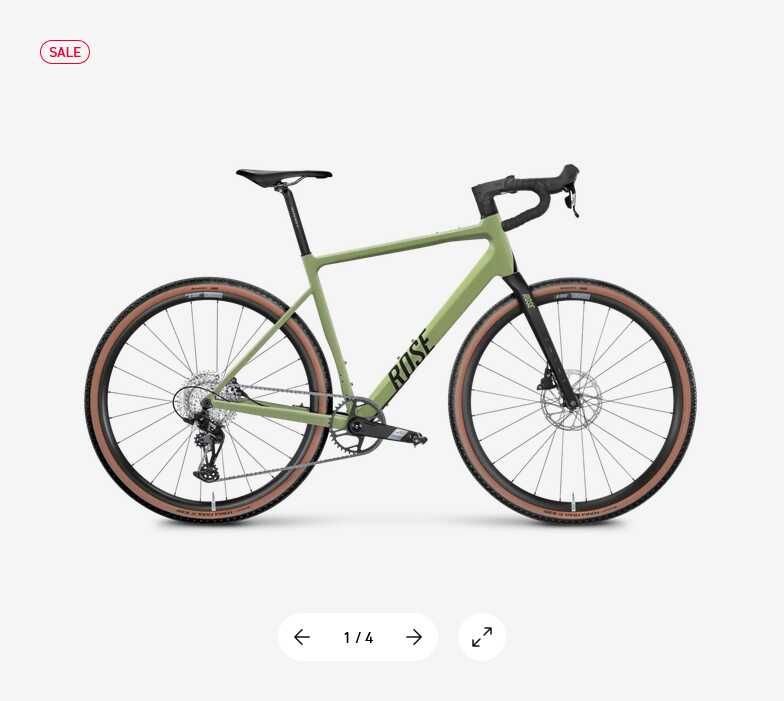 Rose Backroad AL APEX XPLR 1x12 | Gravelbike | Gr 64 | 9,7kg 1.348,95€ statt 2.148,95€