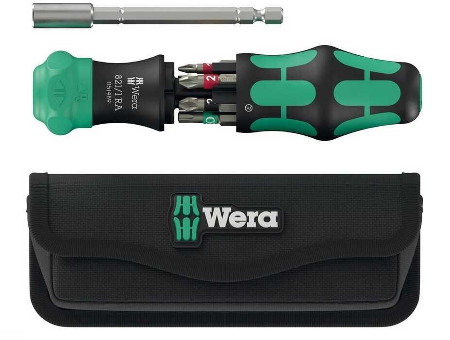 Wera Kraftform Kompakt 28 RA mit Tasche, 6 teilig   39,27€ statt 44,41€