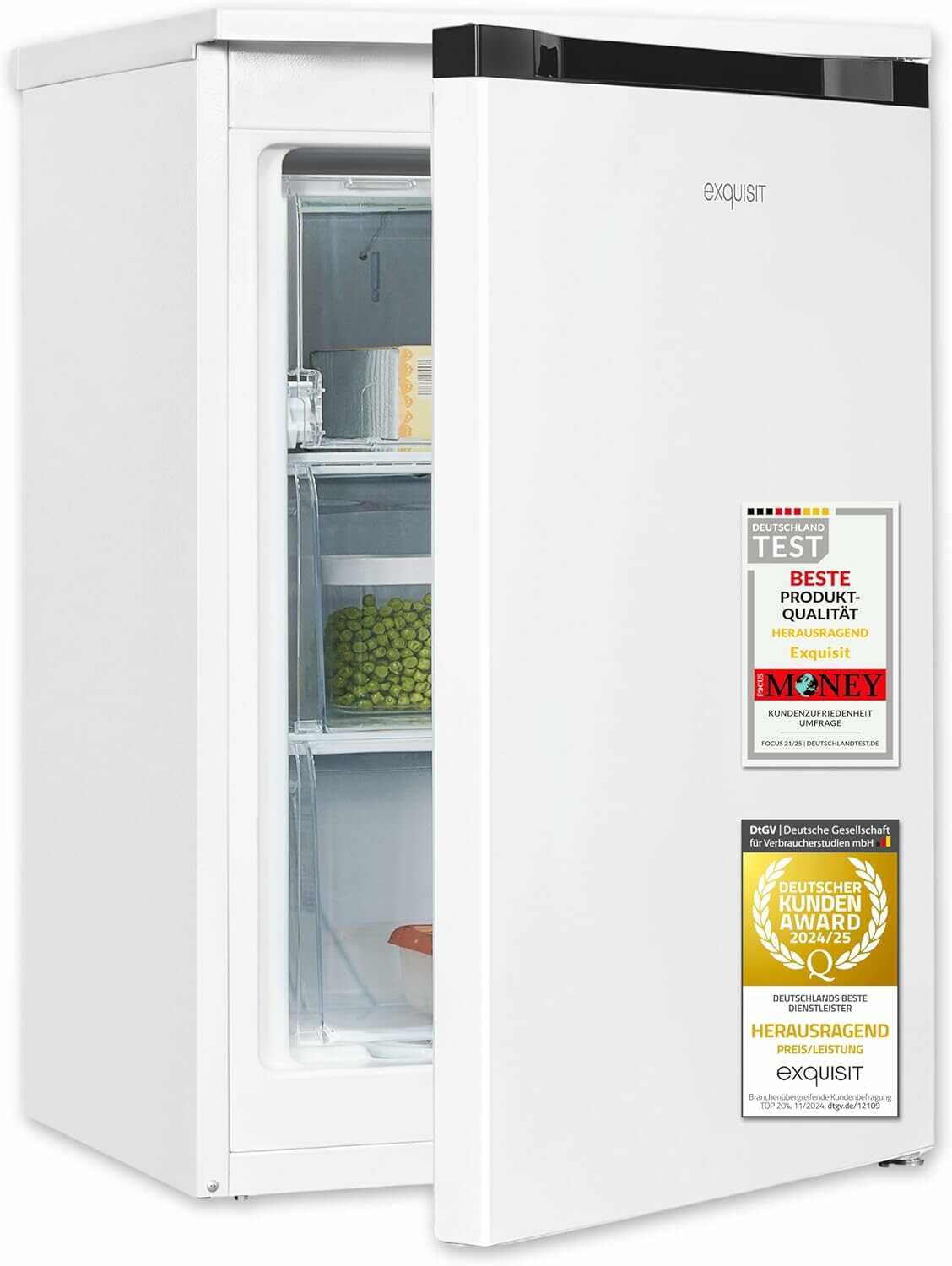 Exquisit Gefrierschrank, Tiefkühlschrank, 85 Liter 259,95€ statt 299,95€