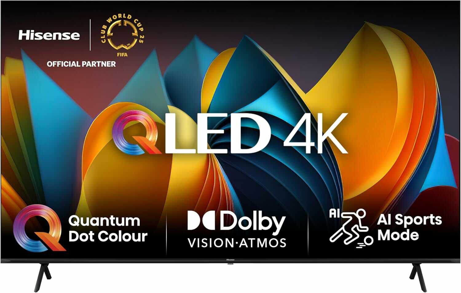Hisense 85E7NQ 215 cm (85 Zoll) Fernseher, 4K UHD, QLED, HDR10, HDR10+ decoding für 999€ PVG   1.199€