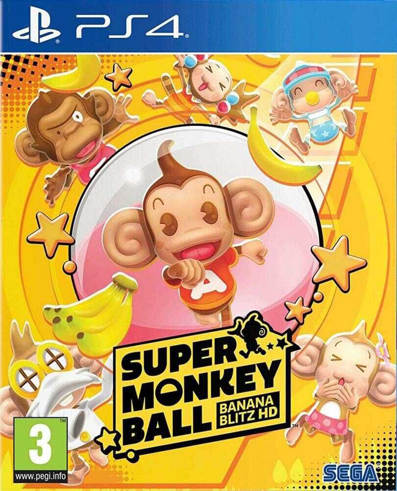 SEGA Super Monkey Ball HD Banane BLITZ   PS4 Zubehör, USB, 4 Ports, Kunststoff für 8,58€ PVG 13,39€