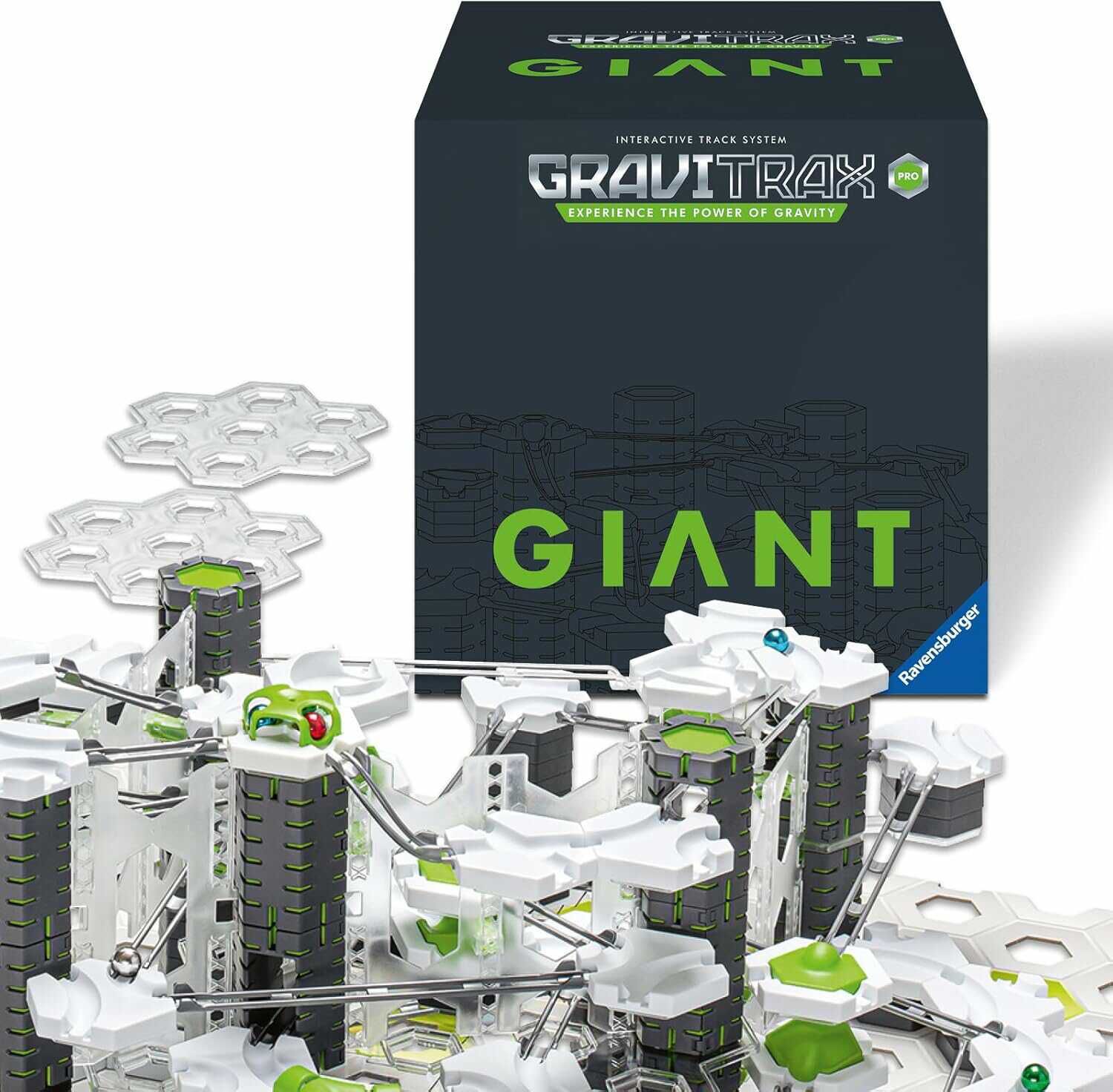 Ravensburger GraviTrax PRO Starter Set Giant  Erweiterbare Kugelbahn für Kinder für 132,27€ PVG 197,27€