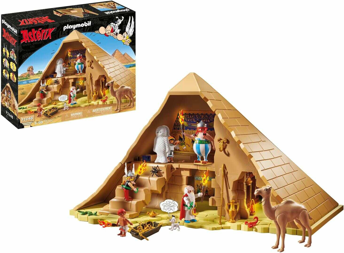 Playmobil 71148 Asterix – Pyramide des Pharao (71148) 67,01€  statt 90,00€