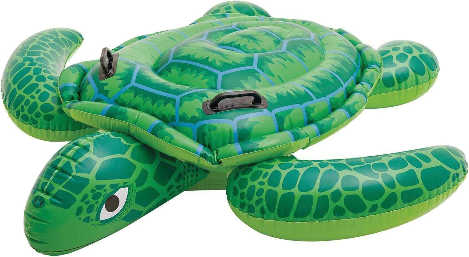 Intex Lil Sea Turtle Ride On   Aufblasbarer Reittier 58001 Blau 335 x 335 cm für 13,89€ PVG 17,99€ 