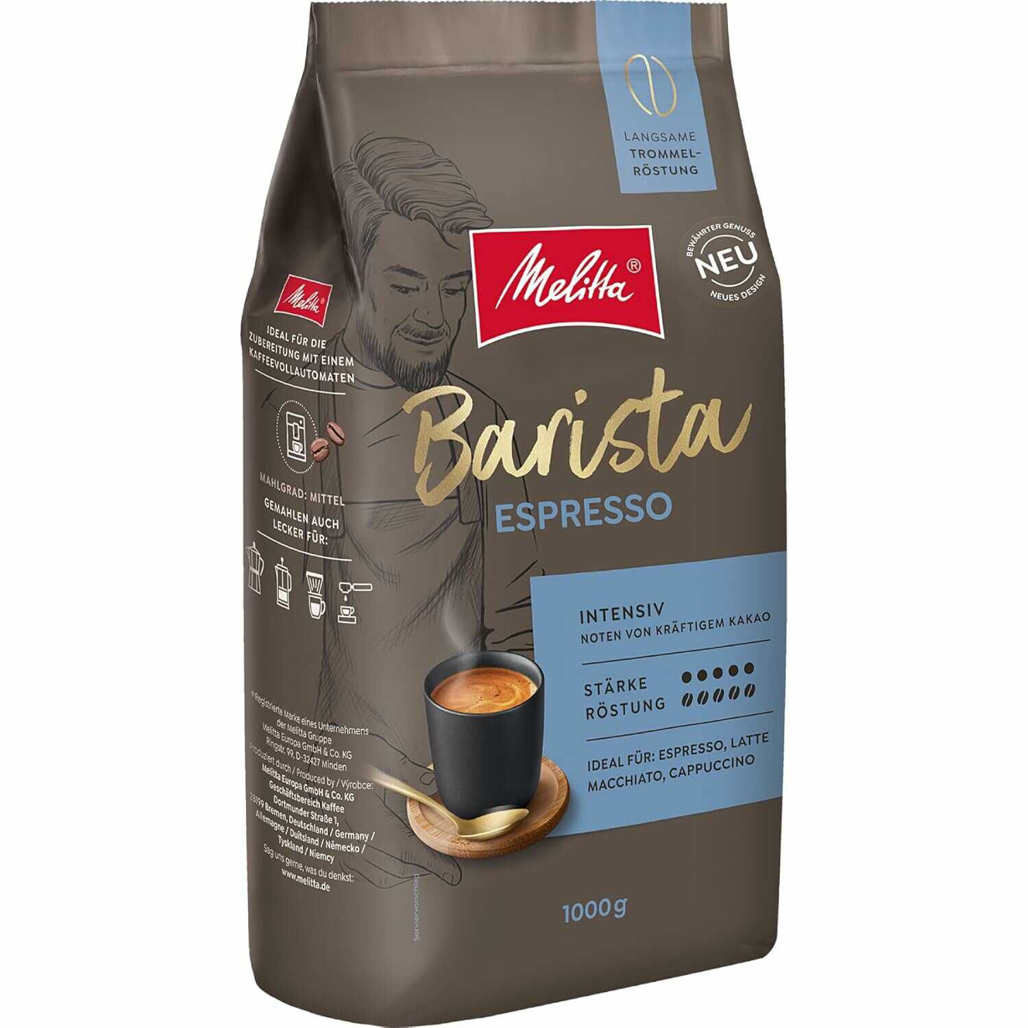 Melitta Barista Classic Espresso oder Classic Crema 12,74€ statt 17,99€