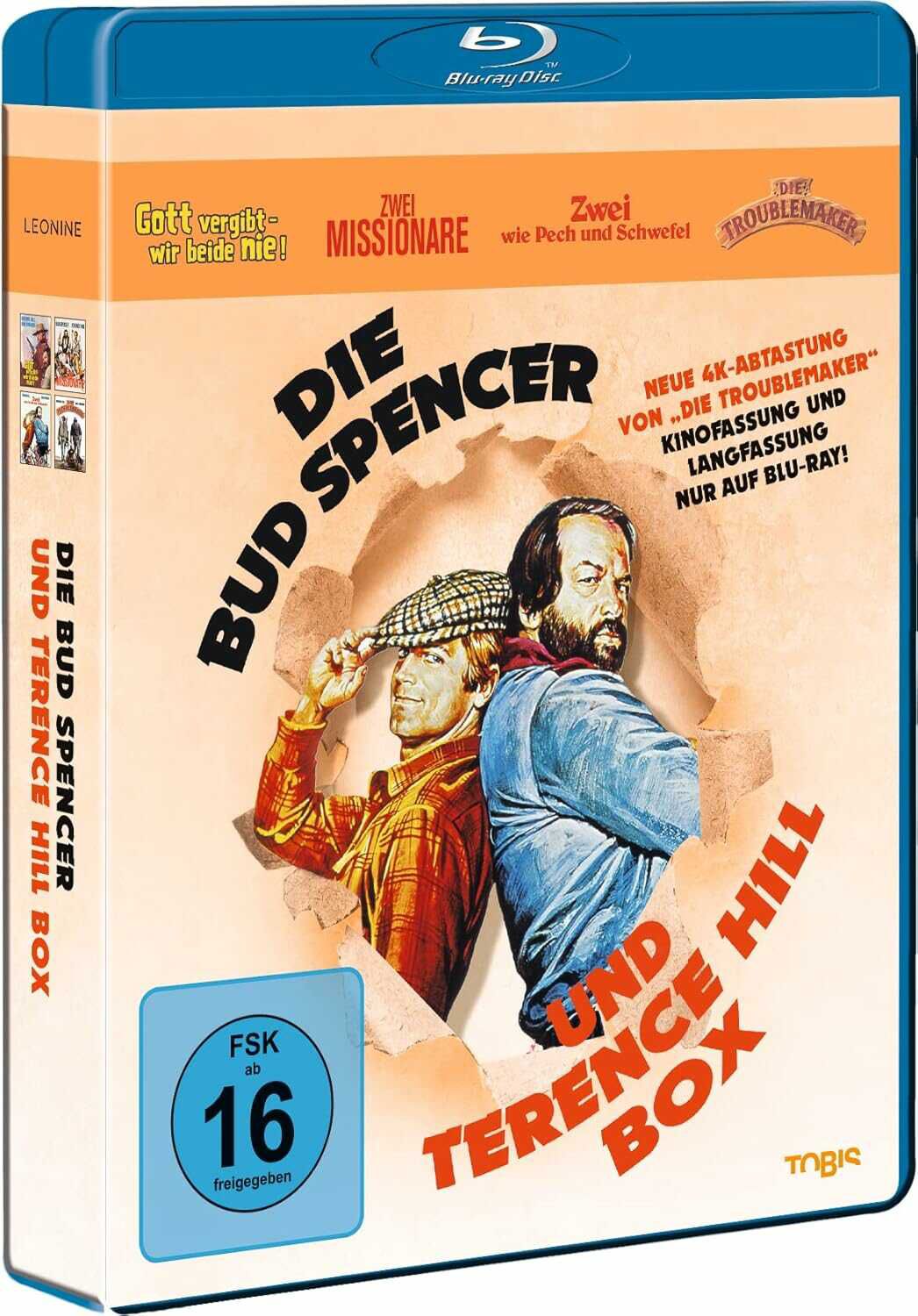 Die Bud Spencer und Terence Hill Box [Blu ray] 19,08€ statt 24,99€