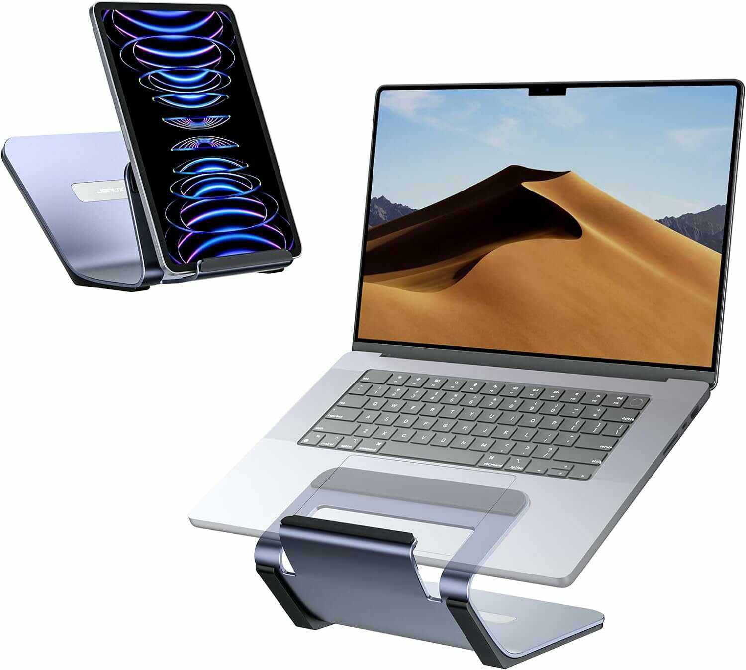 Laptop Ständer – 2 in 1 Computer Erhöhung und Tablet Ständer für 12,49€ statt 24,99€