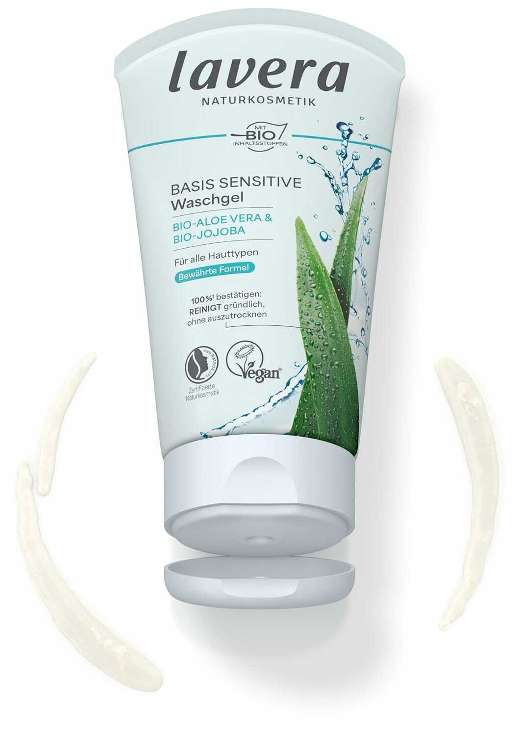 lavera basis sensitiv Waschgel Bio Aloe Vera & Jojoba 4,52€ statt 5,95€ lavera basis sensitiv Waschgel Bio Aloe Vera & Jojoba 4,52€ statt 5,95€
