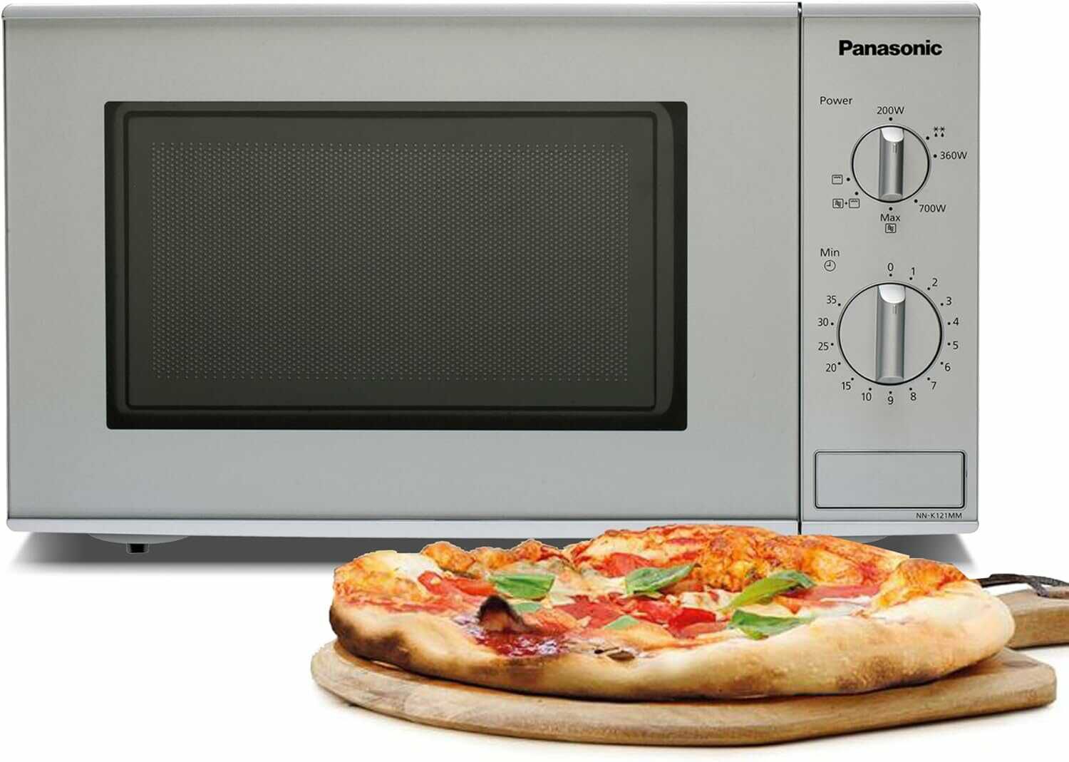 Panasonic NN K121M   Mikrowelle mit Grill (800W, 1.000W Quarzgrill) 94,49€ statt  119€