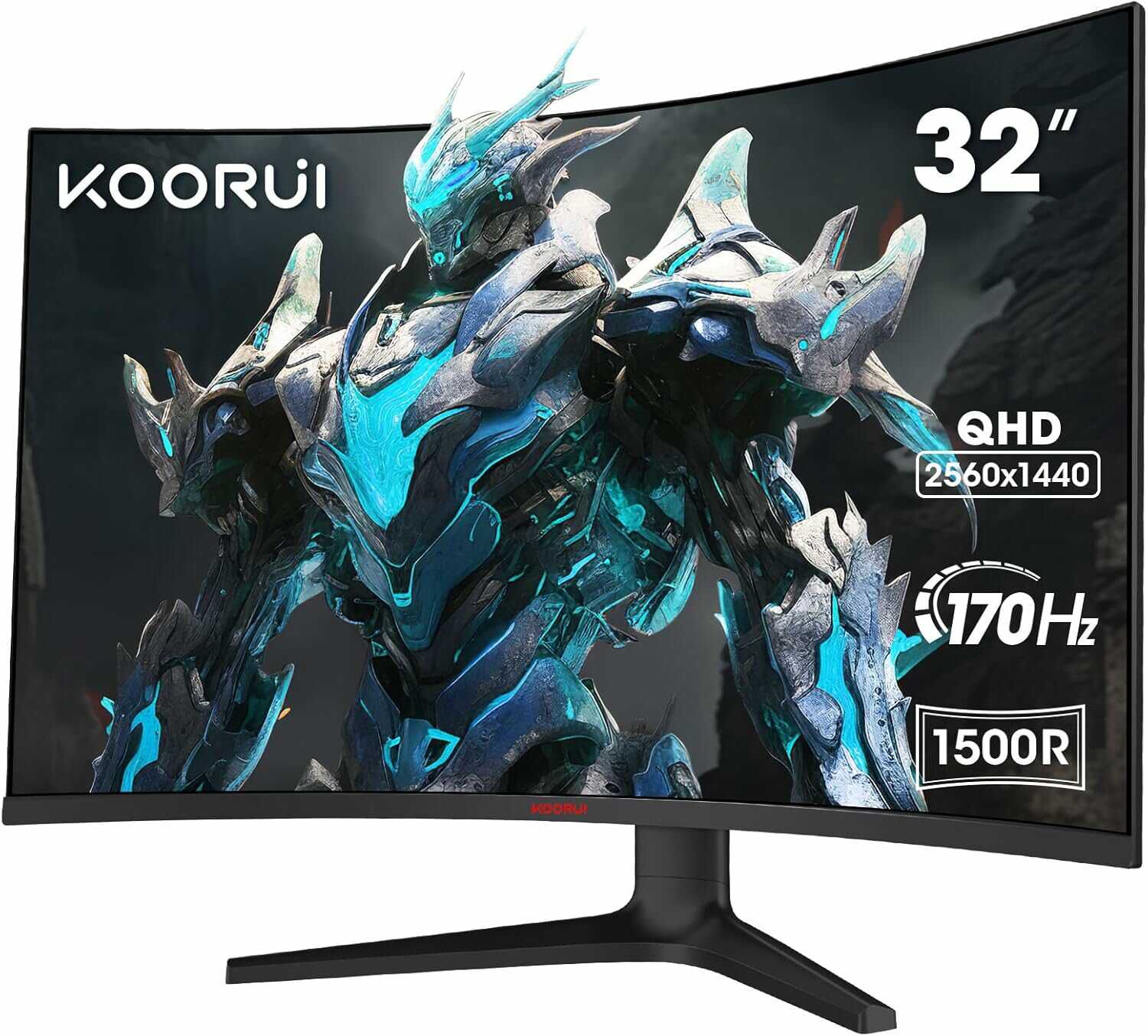 KOORUI 32E6QC 32 Curved Ultrawide QHD Gaming Monitor 189,99€ statt 310€