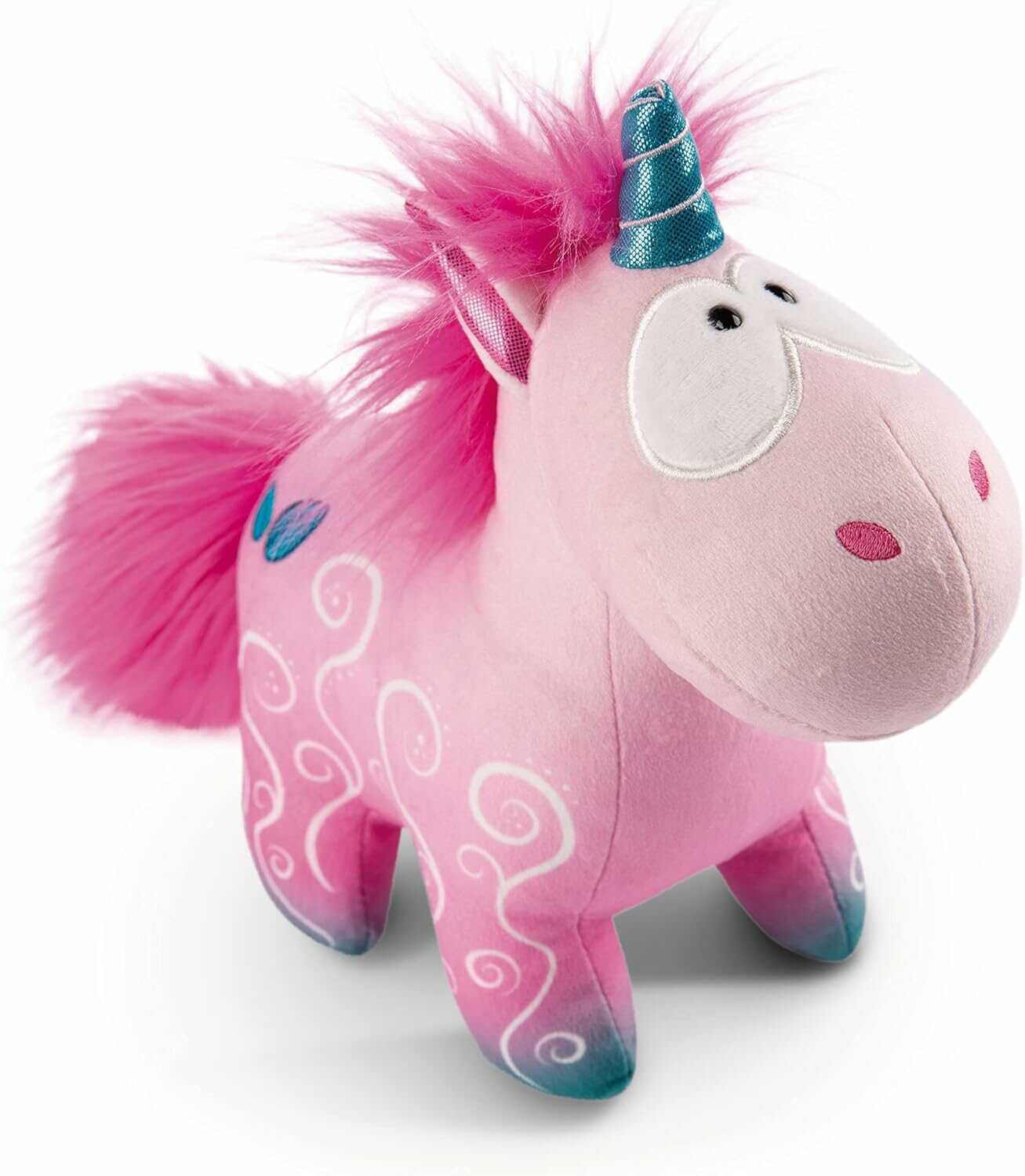 NICI Kuscheltier Einhorn Midnight Floral 22 cm – Stofftier aus weichem Plüsch für 8,67€ PVG 18,94€ 