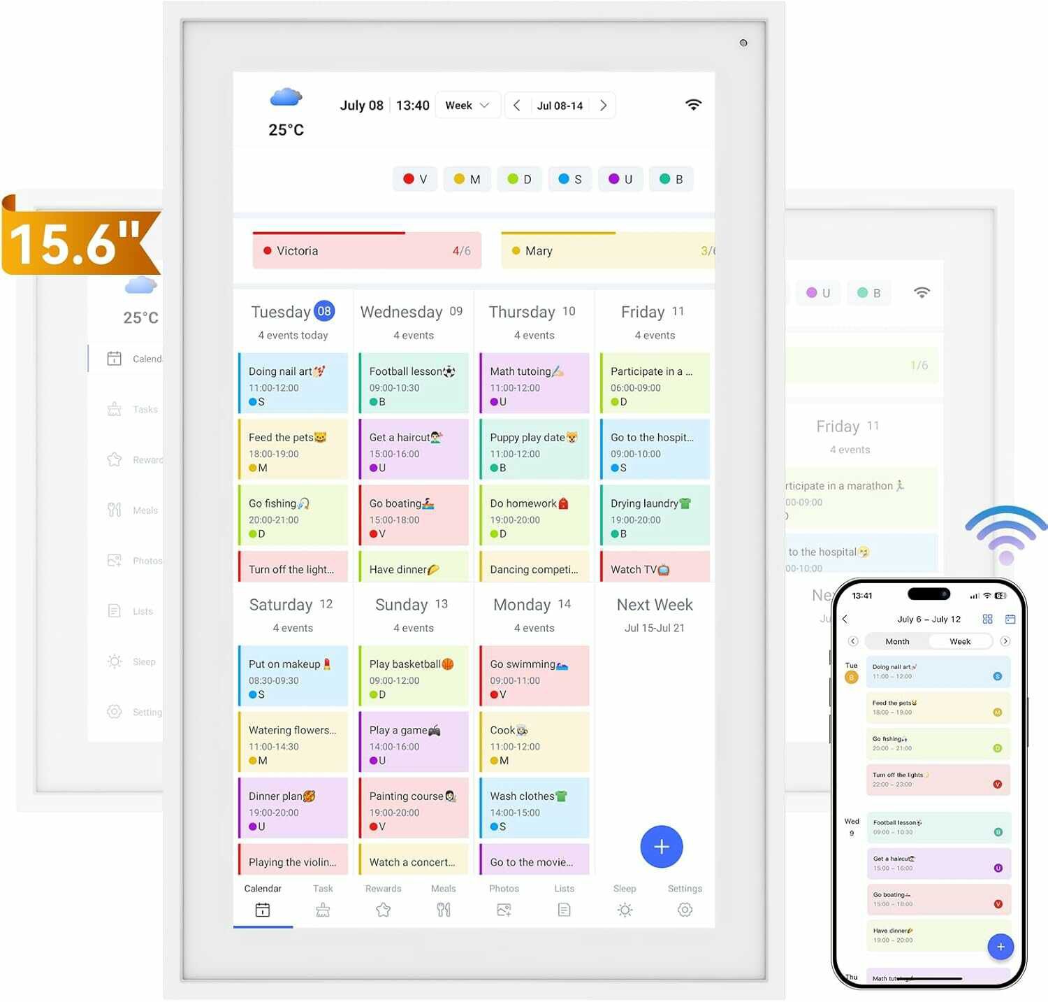 Digitaler Kalender 15.6 Wandkalender 254,99€ statt 299,99€