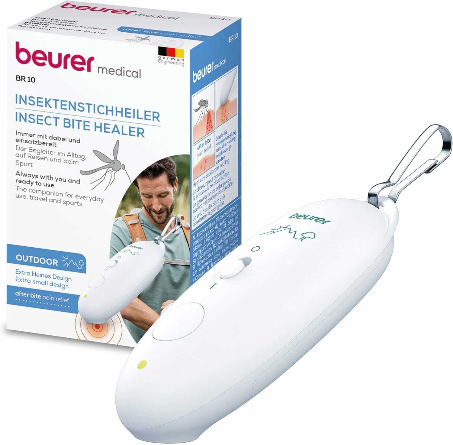 Beurer BR 10 Insektenstichheiler, zur Behandlung von Insektenstichen und  bissen für 14,99€ PVG 19,49€