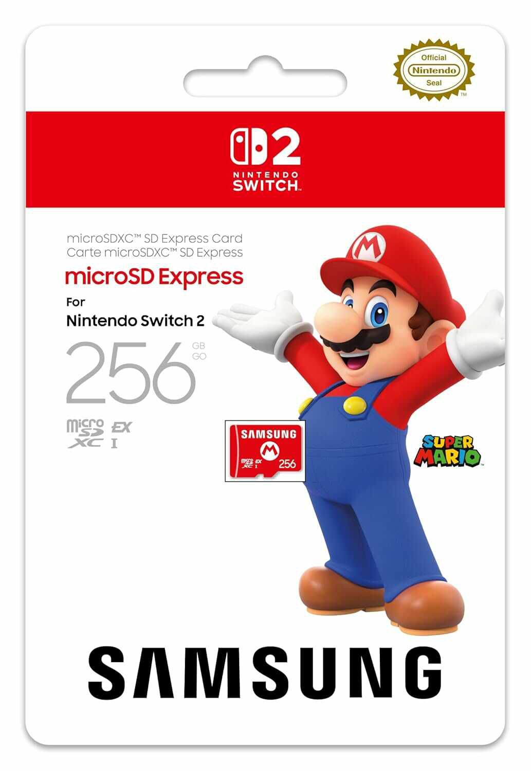 256 GB Samsung microSD EXPRESS Card (Nintendo Edition) Für 46,67€ PVG 54,99€ 256 GB Samsung microSD EXPRESS Card (Nintendo Edition) Für 46,67€ PVG 54,99€