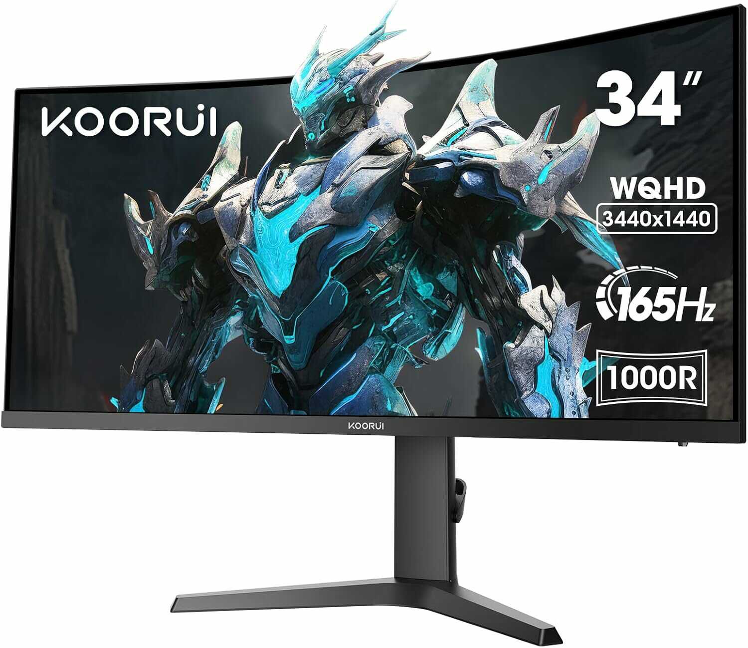 KOORUI 34E6UC 34 Zoll Ultrawide Curved Gaming Monitor 229,99€ statt 272,26€